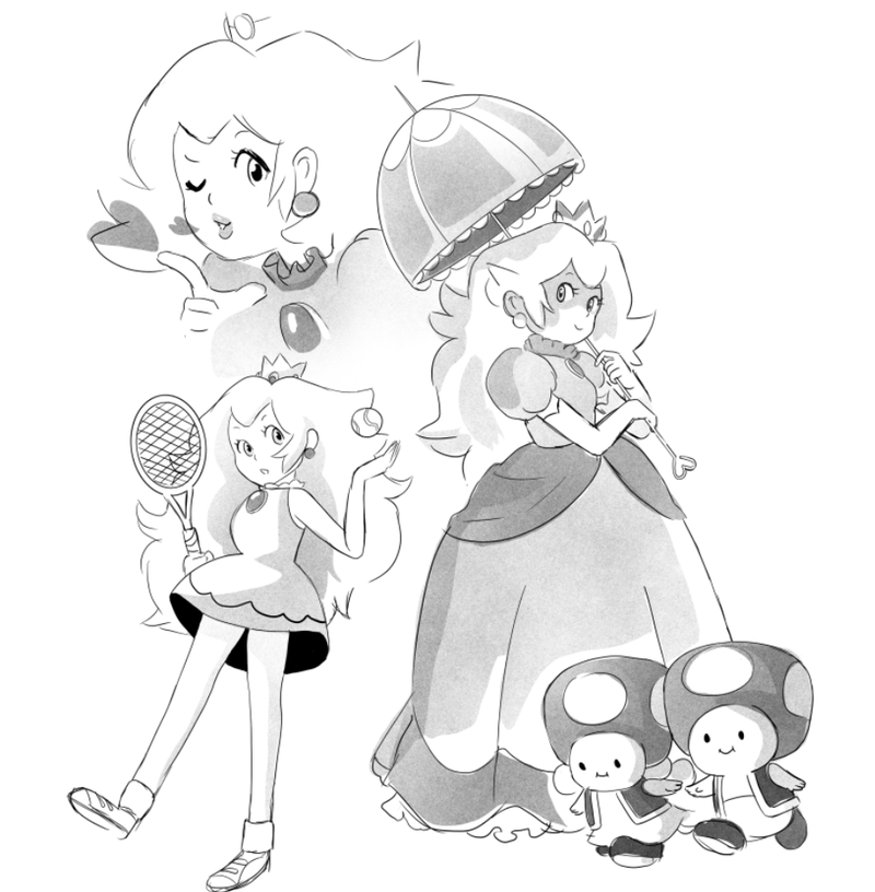 Illustration for article titled Bee & Puppycat's Creator, Drawing Nintendo Stuff